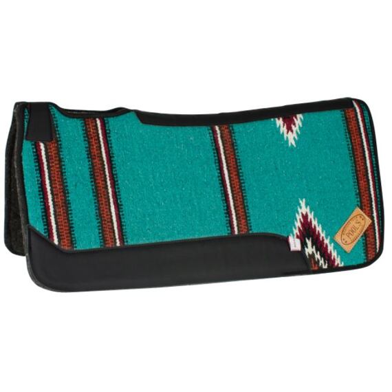 Westernowy pad pod siodło POOL’S Navayo turkusowy