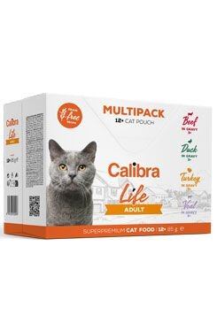 Calibra Cat Life Adult Multipack saszetki dla kotów 12 x 85g
