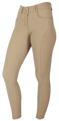 Damskie bryczesy jeździeckie Covalliero S/S 2023, beżowe