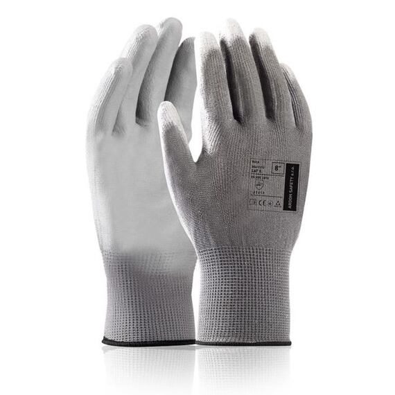 Rękawice robocze powlekane ARDONSAFETY/BUCK szare