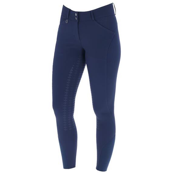 Legginsy damskie Covalliero Premium S/S 2025, ciemnoniebieskie