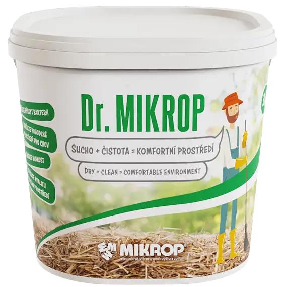 Osuszacz środowiska stajennego Dr. Mikrop, 3kg