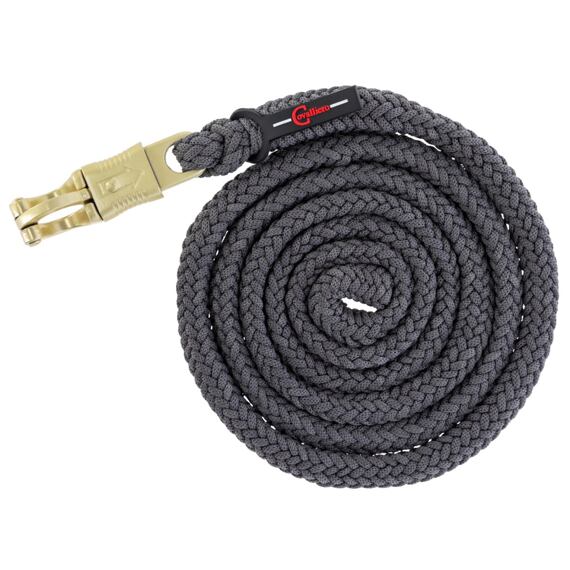 Uwiąz Covalliero Classy, z karabińczykiem bezpieczeństwa, szary, 200 cm