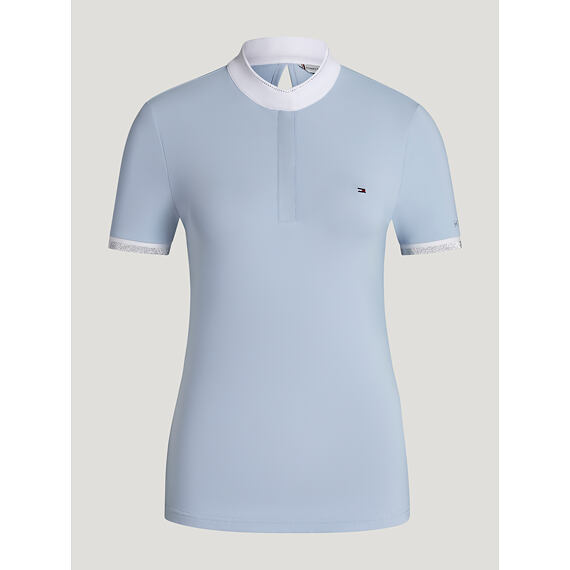 Koszulka wyścigowa damska TOMMY HILFIGER Linsey, jasnoniebieska