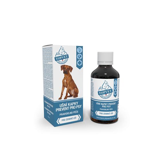 Topvet For Pets Krople do uszu dla psów, 50 ml