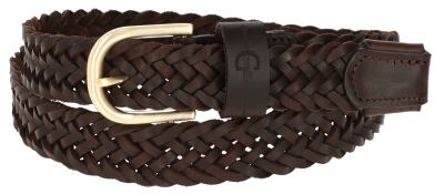 Skórzany pasek Covalliero S/S 2023, brązowy