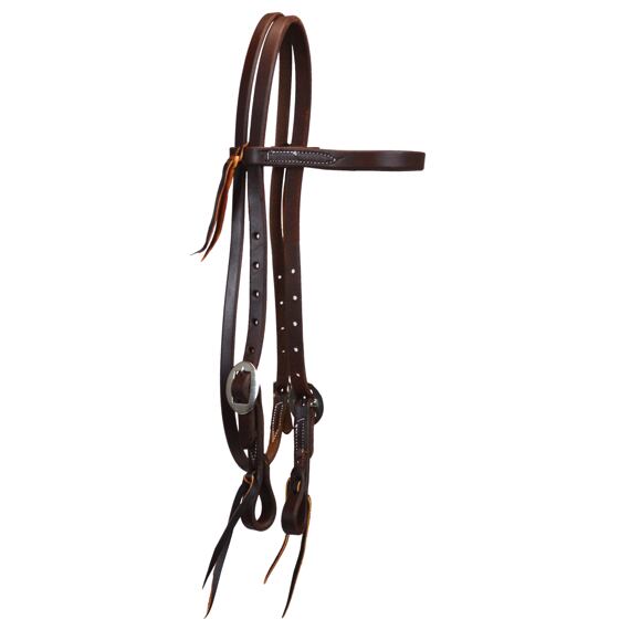 Ogłowie Paul Taylor 200 Western, klasyczny pałąk, okucia ze stali nierdzewnej