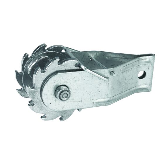 Napinacz drutu z grzechotką do ogrodzeń elektrycznych