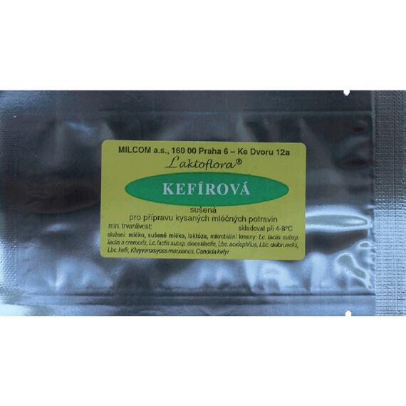 Kultury kefirowe na 1 litr mleka, 1 saszetka