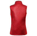 Kamizelka damska kombinowana Covalliero S/S 2023, czerwona