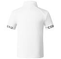Koszulka wyścigowa, krótki rękaw Covalliero Competition S/S 2025 dziecięca, biała