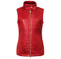 Kamizelka damska kombinowana Covalliero S/S 2023, czerwona