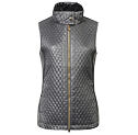 Kamizelka damska kombinowana Covalliero S/S 2023, szara