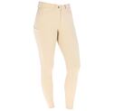 Damskie bryczesy jeździeckie z lejem Covalliero S/S 2024, kremowe