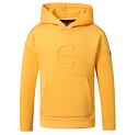 Bluza z kapturem dziecięca Covalliero S/S 2024, żółta