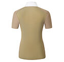 Koszulka wyścigowa damska Covalliero S/S 2026, brązowa