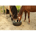 Gumowy żłób dla koni na wodę i paszę 15l