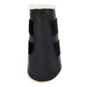 Ochraniacze ujeżdżeniowe Fleece na przednie nogi, czarne, rozmiar FULL