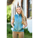 Kamizelka damska kombinowana Covalliero S/S 2023, jasnoniebieska