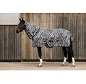 Antyalergiczna derka przeciwko owadom dla koni z kołnierzem ZEBRA
