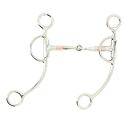 Westernowe łamane wędzidło FEELING Brise, rozm. 13,5 cm