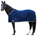 Derka osuszająca dla koni RugBe Economic fleece niebieska